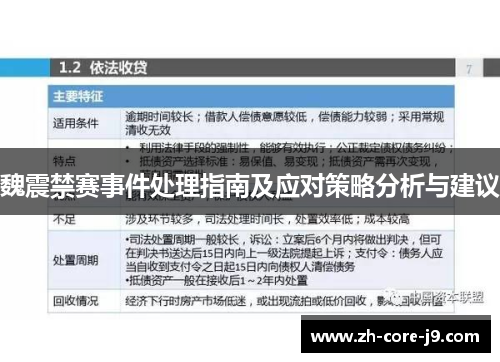 魏震禁赛事件处理指南及应对策略分析与建议